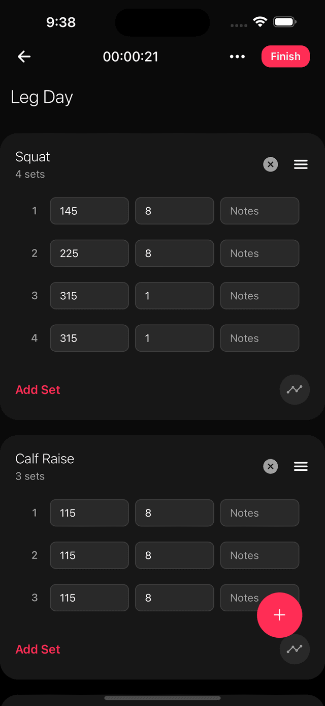Lift Card Screenshot 2